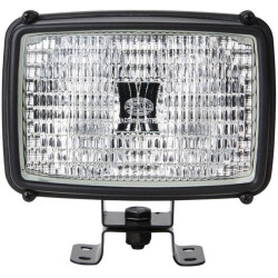 Massey Ferguson 5420 1GA006991041 Darbinis žibintas halogeninis, 55/70W, stačiakampis, 12/24V, baltas, spaustukas, 158x127x162mm