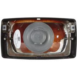Massey Ferguson 6140 1GB006213111 Darbinis šviestuvas Halogenas, 55/70W, stačiakampis, 12/24V, skaidrus, 182x103x102mm AMP kištu