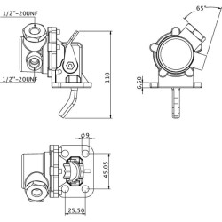 Massey Ferguson 6150 4224451M91KR Kuro siurblys