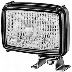 Massey Ferguson 7480 Tier 3 1GA006991041 Darbinis žibintas halogeninis, 55/70W, stačiakampis, 12/24V, baltas, spaustukas, 158x12