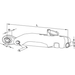 Massey Ferguson 8250 309381 Stabilizatoriaus ASST-B bazė