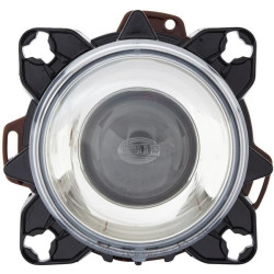 Massey Ferguson 8680 1BL008193001 Halogeninis priekinis žibintas, apvalus, 12V, skaidrus, Ø 90 mm, Hella