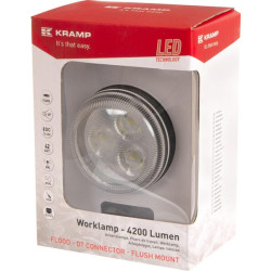 Massey Ferguson 8727S Sn.HB199057-999999 Datatronic 5 LA10447 Darbinis žibintas LED, 42W, 4200lm, apvalus, Kramp