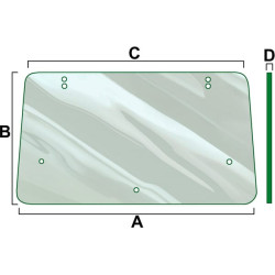 Massey Ferguson 240 VPM7080 stiklas