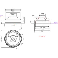 Massey Ferguson 565 7111429N filtro dubuo