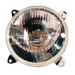 Massey Ferguson 253 05567000 Priekinių žibintų įdėklas Halogeninis, apvalus, skaidrus, Ø 142,5 mm, Cobo