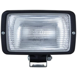 Massey Ferguson 6290 1GA006876001 Darbinis šviestuvas halogeninis, 55/70W, stačiakampis, 12/24V, baltas, 154x77x128mm AMP kištuk