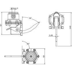 Case - IH 2140 245193000KR Kuro siurblys SLH
