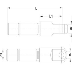 New Holland TS100A 201694 Fork rod ASST-B