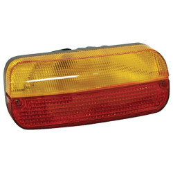 New Holland TS100A Delta 020999000 Rear light LH rectangular, red/amber, bolt on, 262x99x152mm Deutsch plug, Cobo