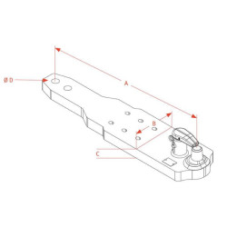 New Holland TS110A 8005344 Carry plate