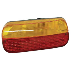 New Holland TS115A Delta 021000000 Rear light RH rectangular, red/amber, bolt on, 262x99x152mm Deutsch plug, Cobo