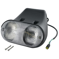 New Holland TS135A Plus 0306410000 Direction and position light LH rectangular, 12V, amber/transparent, bolt on, Cobo