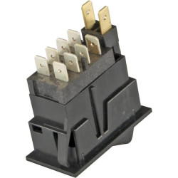 New Holland T4030F Upgrade SpeciaL(2/12 - ) 1024184 Rocker switch, I-0-(II), on-off-mom, 10-pin, Differential lock