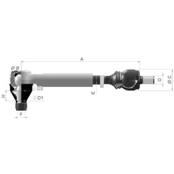 New Holland T4.110 SHP572KR Tie rod end