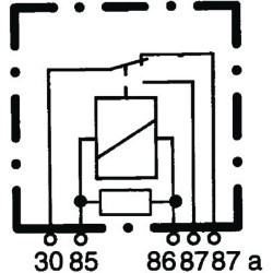 New Holland T6050 Delta 0332201107 Relay