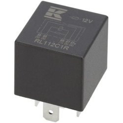 New Holland T6020 Plus RL112C1R Mini relay 12V, changeover, 30A/40A, with resistor, without holder