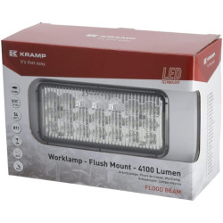 New Holland T6030 Power / Range Command LA10420 Work light LED, 54W, 4100lm, rectangular, Flood, Kramp