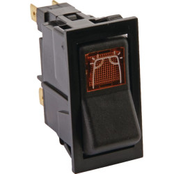 New Holland TN70 13402000 Rocker switch, 0-I, off-on, 4-pin, Lights