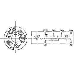 New Holland TN75A 23108000 Light switch