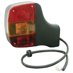 New Holland TN70DA 04310000 Rear light LH rectangular, red/amber, bolt on, 112x175mm AMP plug, Cobo