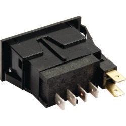 New Holland TN70S 17463000 Rocker switch, (I)-0-(II), mom-off-mom, 6-pin, 4WD