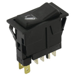 New Holland TN60VA 5180495 Rocker switch, I-0-(II), on-off-mom, 10-pin, Linkage lift