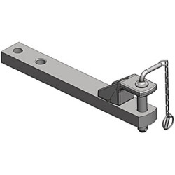 New Holland T7520 108205500A02 Drawbar 90x50 L505mm Cat. 2 Ø31,5mm