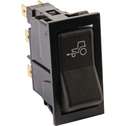 New Holland T7530 1605170000 Rocker switch, I-II, on-on, 5-pin, 4WD