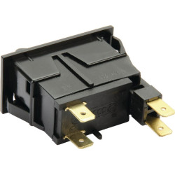 New Holland 7635 13419000 Rocker switch, 0-I, off-on, 4-pin, Hazard lights
