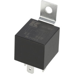 New Holland 7840 RL112C3 Mini relay 12V, changeover, 30A/40A, with holder