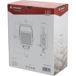 New Holland T5050 LA10446 Square worklight and handle
