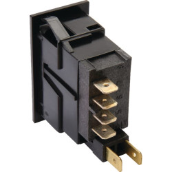 New Holland TD55D 1704150000 Rocker switch, (I)-0-(II), mom-off-mom, 6-pin, Windscreen washer