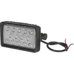 New Holland TS110 Brazil LA10411 Work light LH LED, 21W, 2600lm, rectangular, 10-30V, white, 158x84x95mm, Flood, 14 LED's, Kramp