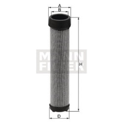 New Holland 30 (5/17 -) CF752 Antrinis oro filtro elementas