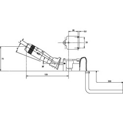New Holland T3040 (6/04 - 12/07) 01378000 Kombinuotas jungiklis