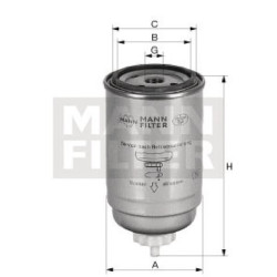 New Holland T4.75 Stage V W/Cab (6/20 -) WK95019 Kuro keitimo filtras