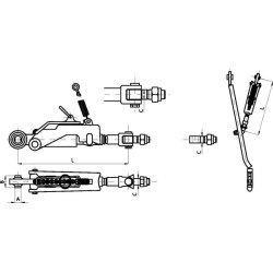 New Holland TM130 SLAB050 Stabiliser CBM