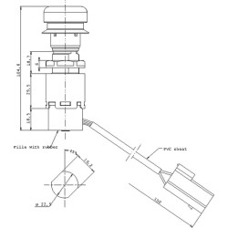 New Holland TM155 23136000 PTO switch