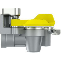 New Holland T6.145 - Engine TIER 4B (3/15-) 9522002220 Coupling head automatic M16x1.5 yellow