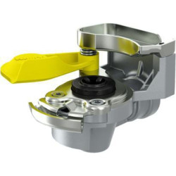 New Holland T6.145 - Engine TIER 4B (7/13-) 9522002220 Coupling head automatic M16x1.5 yellow