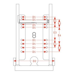 Case - IH MXM130 8004485 Movos korpusas 80mm