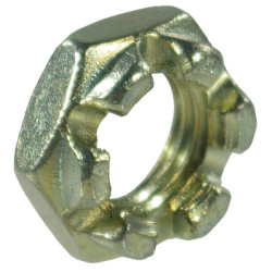 Žema griovelio veržlė, DIN937, M18x1,50, cinkuotas plienas, 8 klasė, Kramp 9371815