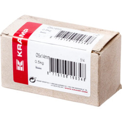 Kniedės po 0,5 kg pakuotėje 5x14 514V