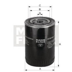 Tepimo alyvos filtras W77