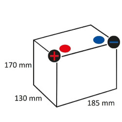 Akumuliatorius 12 V 30 Ah 300 A Kramp Y60N30AKR