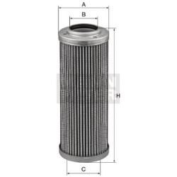 Hidraulinis filtras Mand H HD624