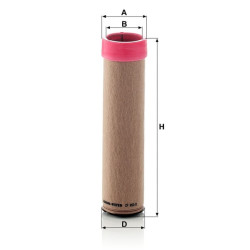 Antrinio oro filtro elementas CF8502