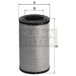 Case - IH MXU100 Maxxum Pro C194602 Oro filtro elementas