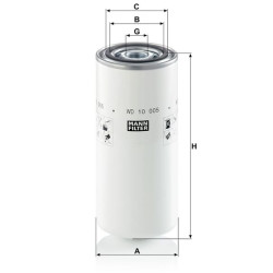 Hidraulinis filtras WD10005